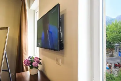 TV i/ili zabavni centar u objektu Central Luxury Rooms