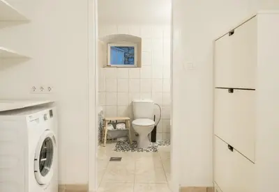 Kupaonica u objektu Luxury Apartment In The Old Palace