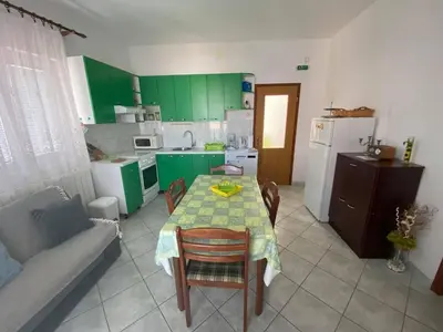 Kuhinja ili čajna kuhinja u objektu Apartments by the sea Postira, Brac - 14902