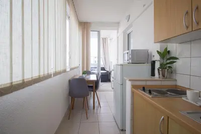 Kuhinja ili čajna kuhinja u objektu Apartmani Leo-Marin