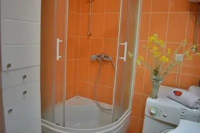 Kupaonica u objektu Beach apartment Ivanka in Omis