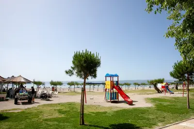Dječje igralište u objektu Beach apartment Ivanka in Omis