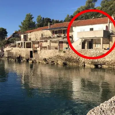 Secluded fisherman's cottage Cove Srhov Dolac