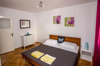 Krevet ili kreveti u jedinici u objektu Apartment Omiš Holiday