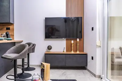 TV i/ili zabavni centar u objektu Apartments Bubalo