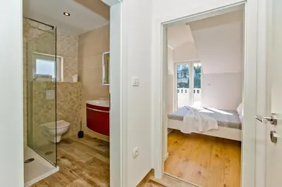 Kupaonica u objektu Apartments Bubalo