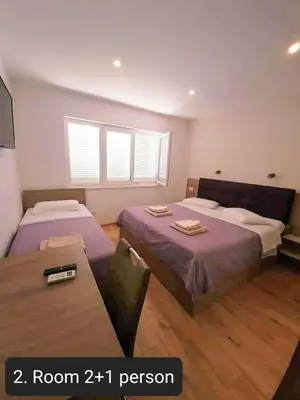 Krevet ili kreveti u jedinici u objektu Apartmens Beach house