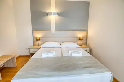 Krevet ili kreveti u jedinici u objektu Hotel Villa MiraMar