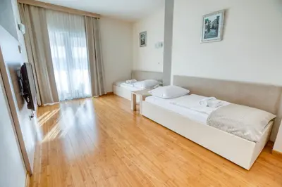 Krevet ili kreveti u jedinici u objektu Hotel Villa MiraMar