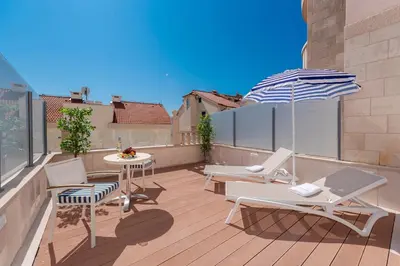 Balkon ili terasa u objektu Hotel Villa MiraMar