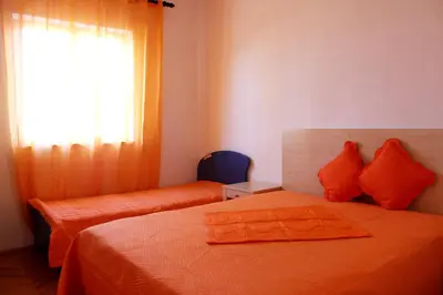 Krevet ili kreveti u jedinici u objektu Apartmani Marjana