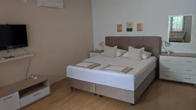 Krevet ili kreveti u jedinici u objektu Apartmani Valentino