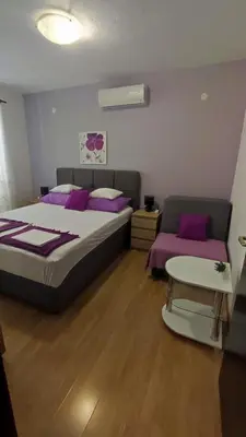 Krevet ili kreveti u jedinici u objektu Apartmani Valentino