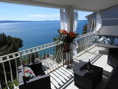 Balkon ili terasa u objektu Sunrise Vid