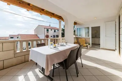 Balkon ili terasa u objektu Apartments Sena