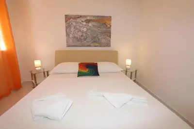 Krevet ili kreveti u jedinici u objektu Island Breeze M