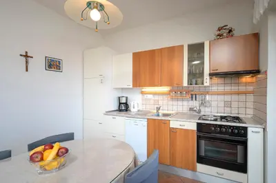 Kuhinja ili čajna kuhinja u objektu Apartment Nela Kalina