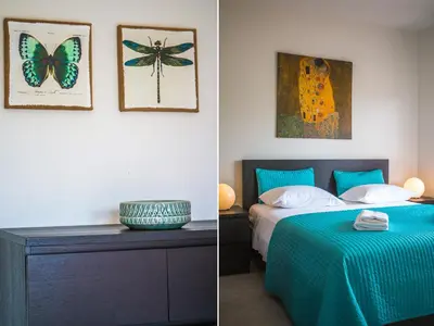 Krevet ili kreveti u jedinici u objektu Olive Tree Apartments