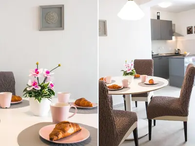 Kuhinja ili čajna kuhinja u objektu Olive Tree Apartments