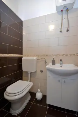 Kupaonica u objektu Apartment Wild Rose
