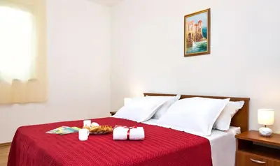 Krevet ili kreveti u jedinici u objektu Apartmani AMI