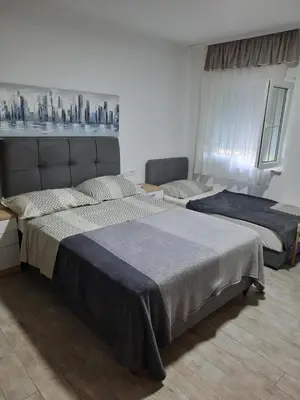 Krevet ili kreveti u jedinici u objektu Apartments Peričić