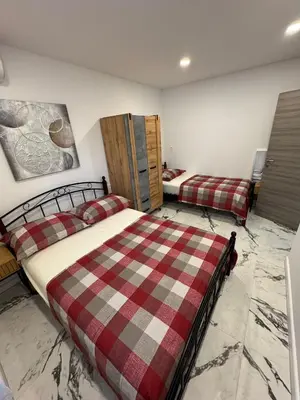 Krevet ili kreveti u jedinici u objektu Apartments Peričić