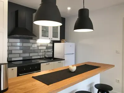 Kuhinja ili čajna kuhinja u objektu Villa Antares Pisak
