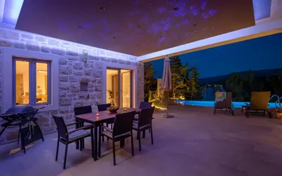 Tlocrt objekta Luxury Villa Hvar Enigma with Pool