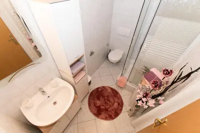 Kupaonica u objektu Seaview apartment Slavica