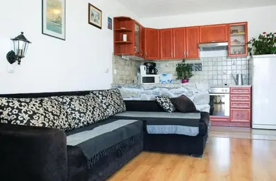 Kuhinja ili čajna kuhinja u objektu Apartments by the sea Makarska - 15200