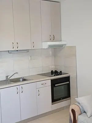 Kuhinja ili čajna kuhinja u objektu Apartments Jure Miljak