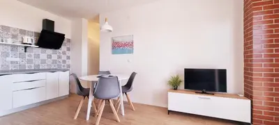 Kuhinja ili čajna kuhinja u objektu Apartments Luma