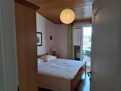 Krevet ili kreveti u jedinici u objektu Panoramico apartment, private jacuzzi
