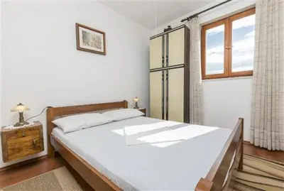 Krevet ili kreveti u jedinici u objektu Seaview Escape Stanići