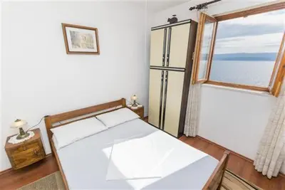 Krevet ili kreveti u jedinici u objektu Seaview Escape Stanići