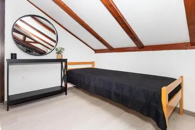 Krevet ili kreveti u jedinici u objektu House Mario