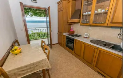 Kuhinja ili čajna kuhinja u objektu Seaview Escape Stanići II
