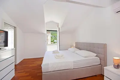 Krevet ili kreveti u jedinici u objektu Luxury penthouse Eva