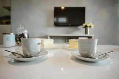 Sadržaji za pripremu kave/čaja u objektu Apartment Lulu