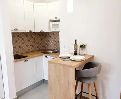 Kuhinja ili čajna kuhinja u objektu Apartments Palma