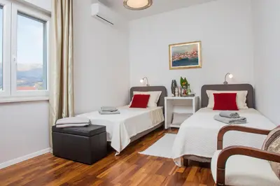 Krevet ili kreveti u jedinici u objektu apartman ami
