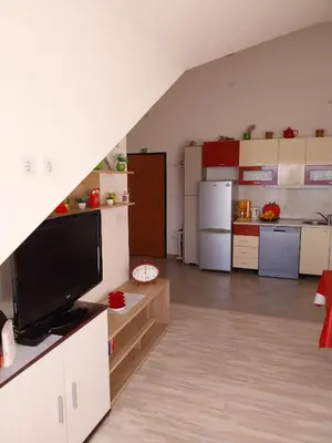 Kuhinja ili čajna kuhinja u objektu Seaview apartment