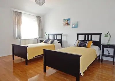 Krevet ili kreveti u jedinici u objektu Apartments Katarina with swimming pool