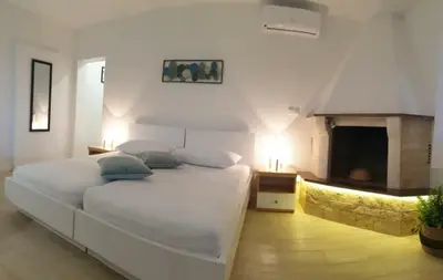 Krevet ili kreveti u jedinici u objektu APARTMENTS LUMA 1