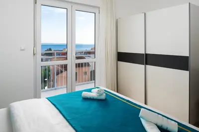 Krevet ili kreveti u jedinici u objektu Lotus Apartman