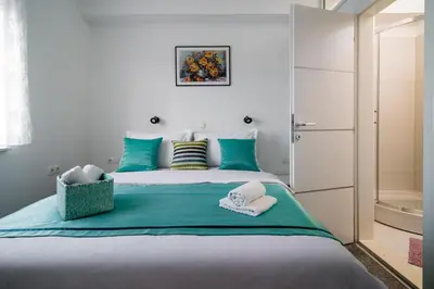 Krevet ili kreveti u jedinici u objektu Lotus Apartman