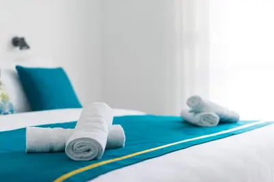 Krevet ili kreveti u jedinici u objektu Lotus Apartman