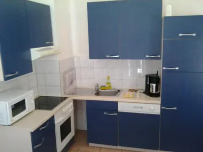Kuhinja ili čajna kuhinja u objektu Apartmani 