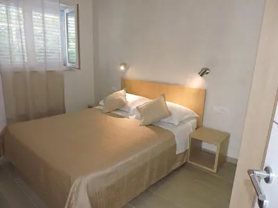 Krevet ili kreveti u jedinici u objektu App 2+2 Nizic